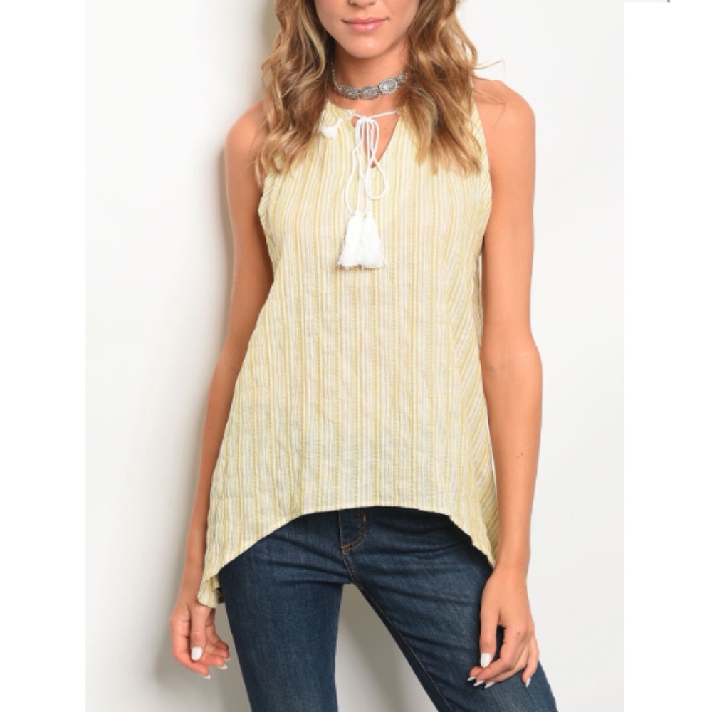 Lightweight tassel tank